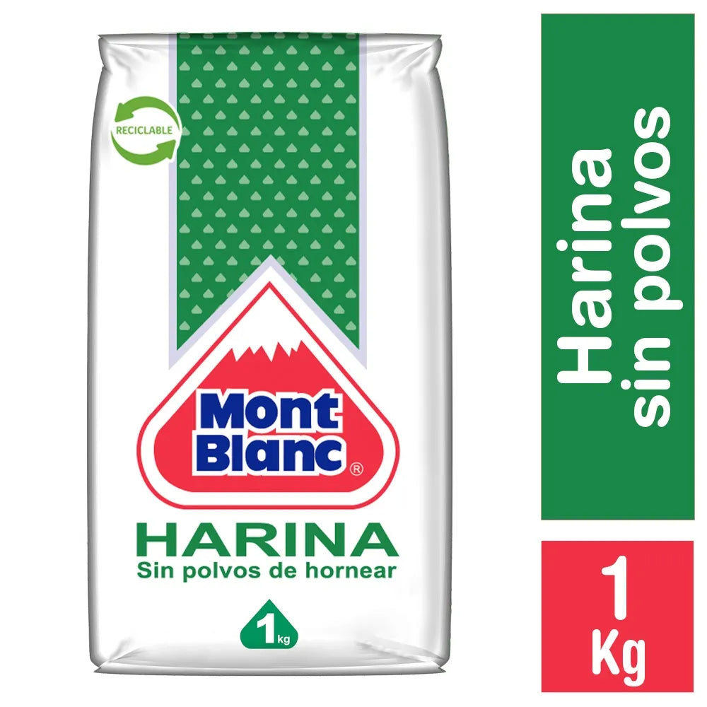 Harina sin Polvos Mont Blanc 1kg