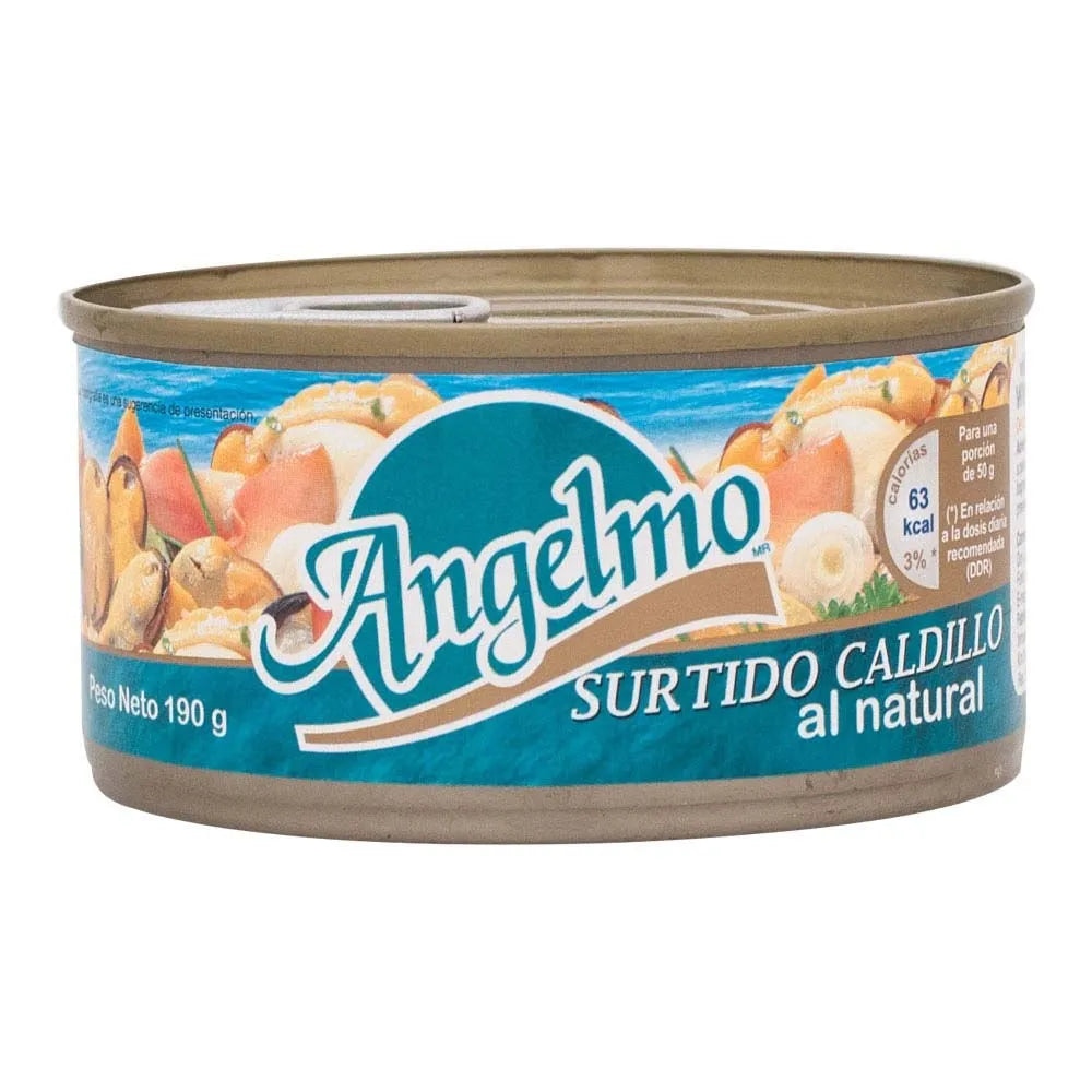 Surtido Caldillo Al Natural Angelmo 190g