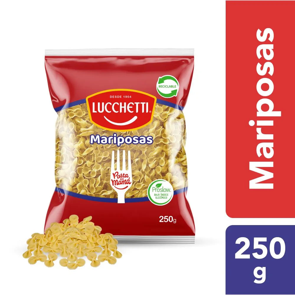 Fideos Mariposas Lucchetti 250g