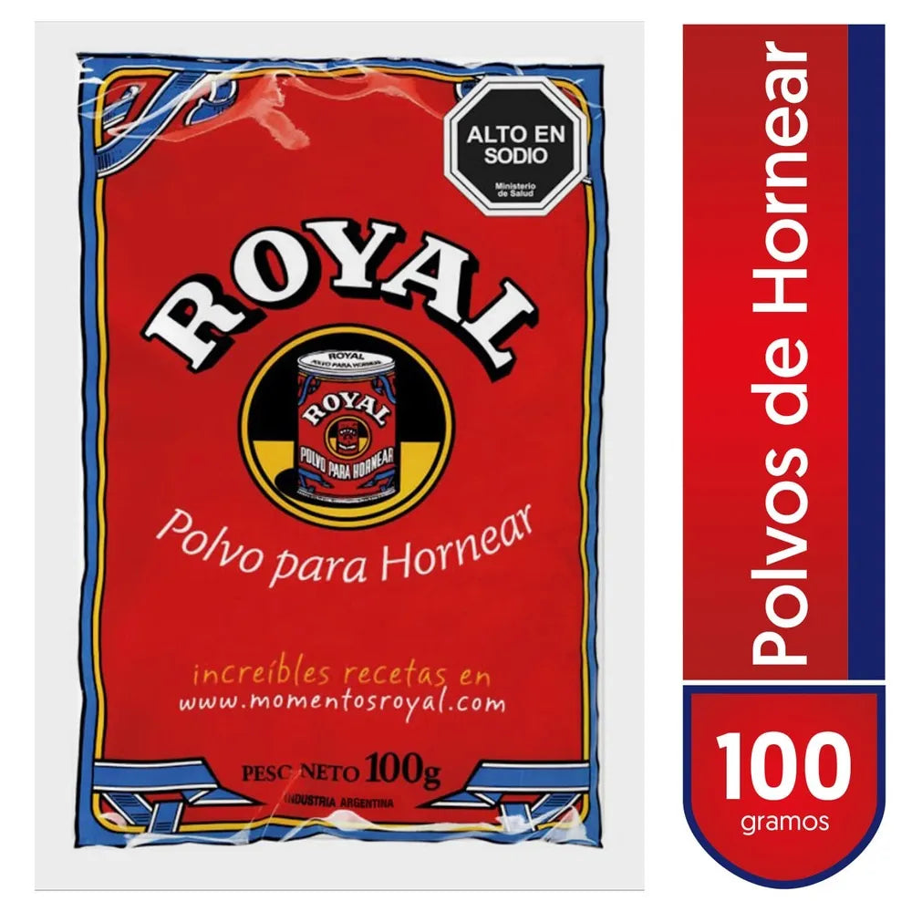 Polvo de Hornear Royal 100 Gr