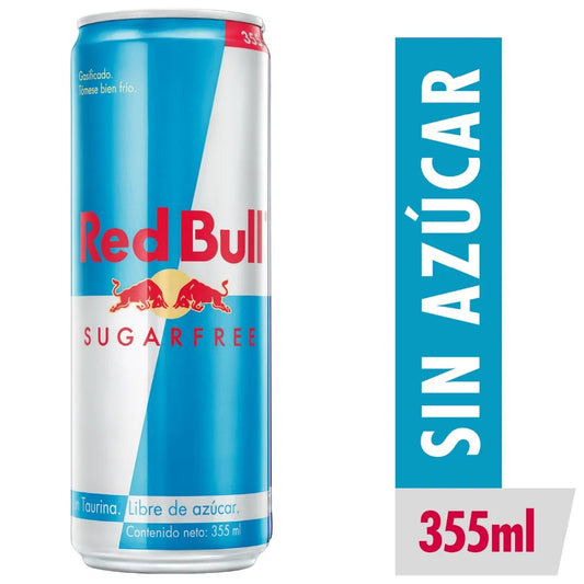 Bebida Energetica Sin Azucar Red Bull  355ml