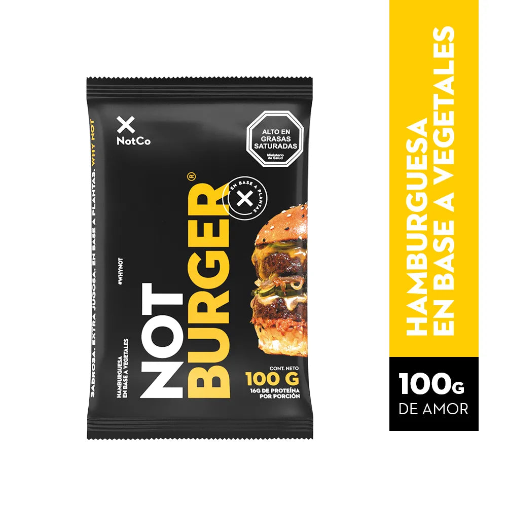 Hamburguesa Vegetal Not Burger 100g