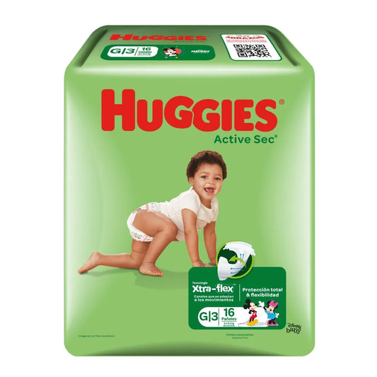 Pañales Huggies Talla G 16un