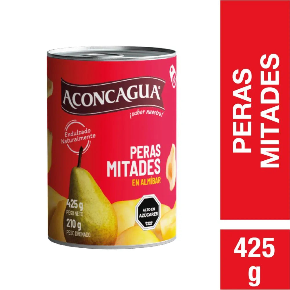 Peras en Mitades Aconcagua 425g