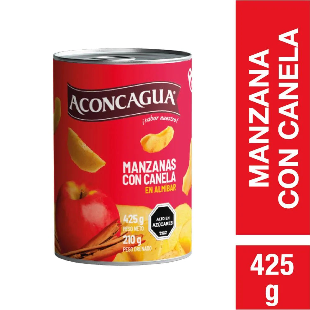 Manzanas Con Canela Aconcagua 425g