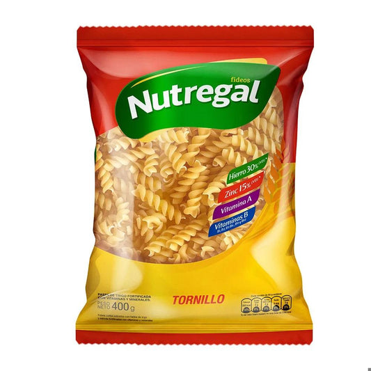 Pasta Espirales Nutregal 400g