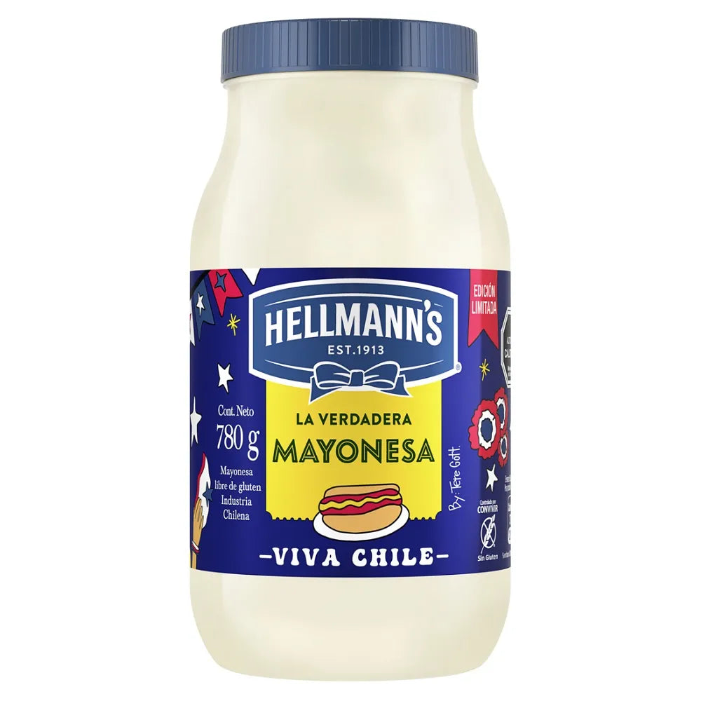 Mayonesa Hellmann's Frasco 780 g