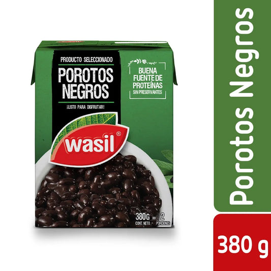 Porotos Negros Wasil 380g