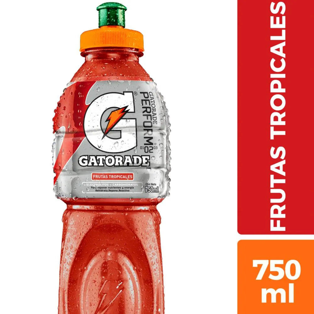 Bebida Isotónica Gatorade Frutas Tropicales 750Ml