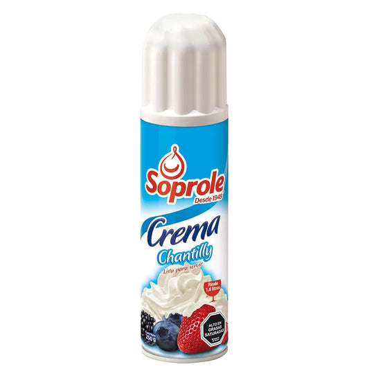 Chantilly Spray Light Soprole 250g