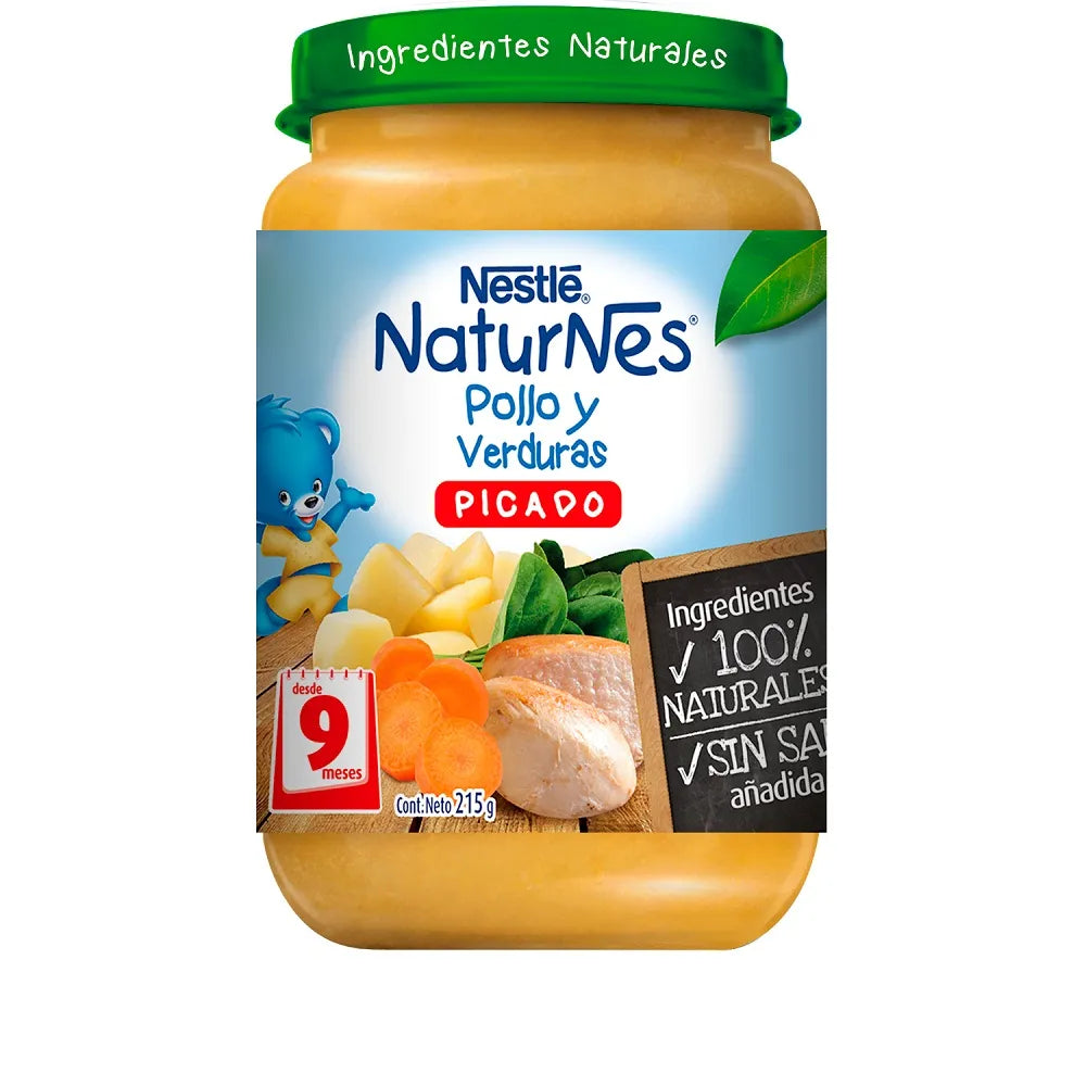 Picado Pollo con Verduras Naturnes 215g