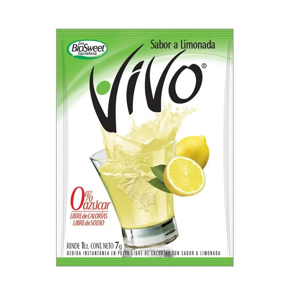 Jugo En Polvo Limonada Vivo 7g