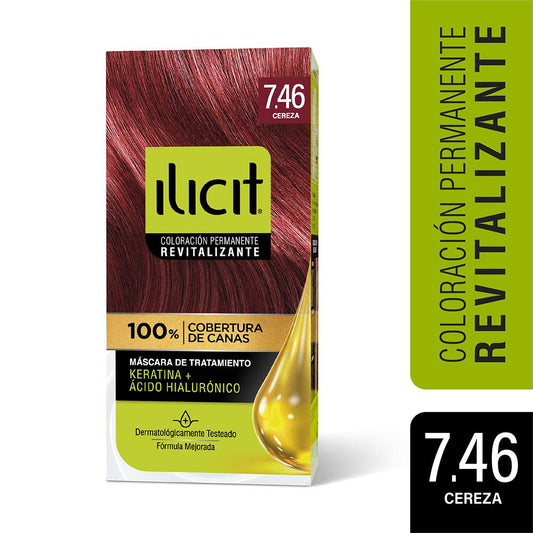 Tintura De Pelo Ilicit Cereza 7.46 47g