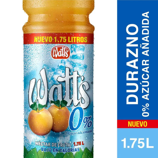 Néctar Watt's Durazno Light 1.75 Lt