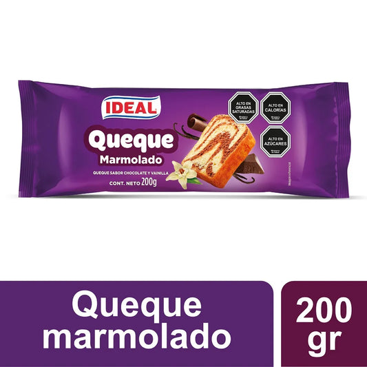 Queque Ideal Marmolado  200g