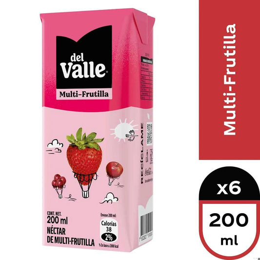 Nectar Frutilla Andina del Valle 200ml 6un