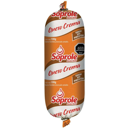 Queso Crema Ave Pimenton Soprole 100g