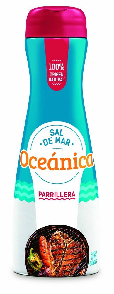 Sal de Mar Parrillera Oceánica 500 Gr