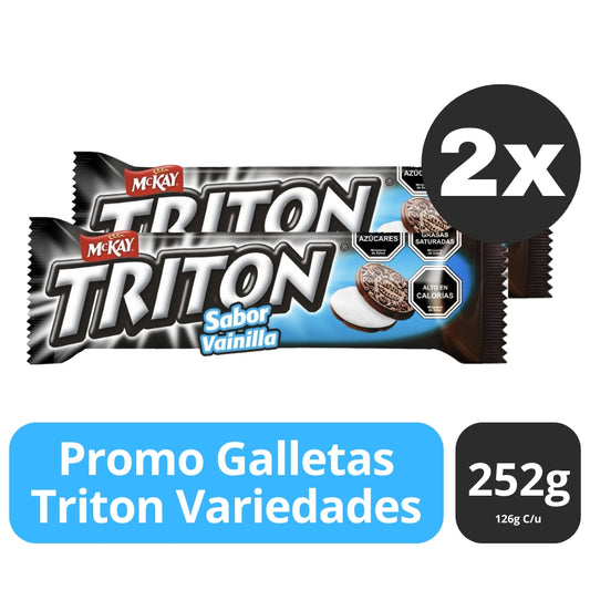 Promocion 2X Triton McKay Variedades