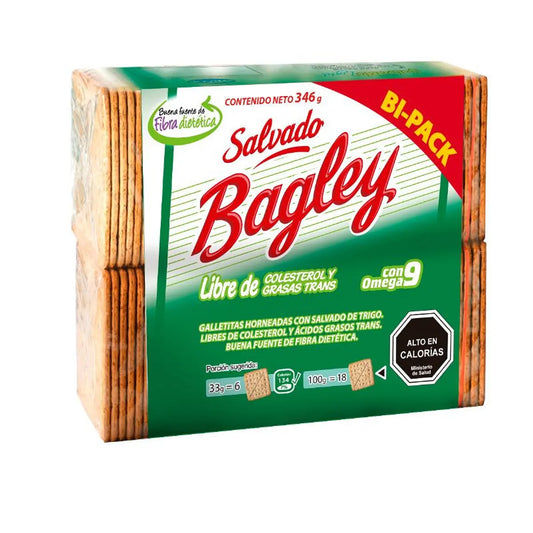 Galleta Salvado Bagley 346g