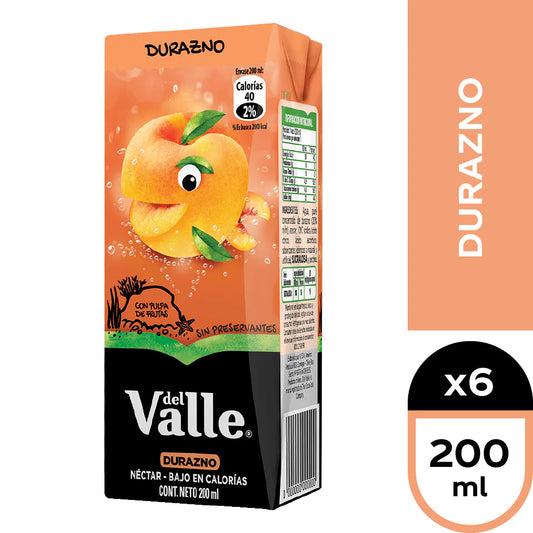 Nectar Durazno Andina del Valle 200ml 6un