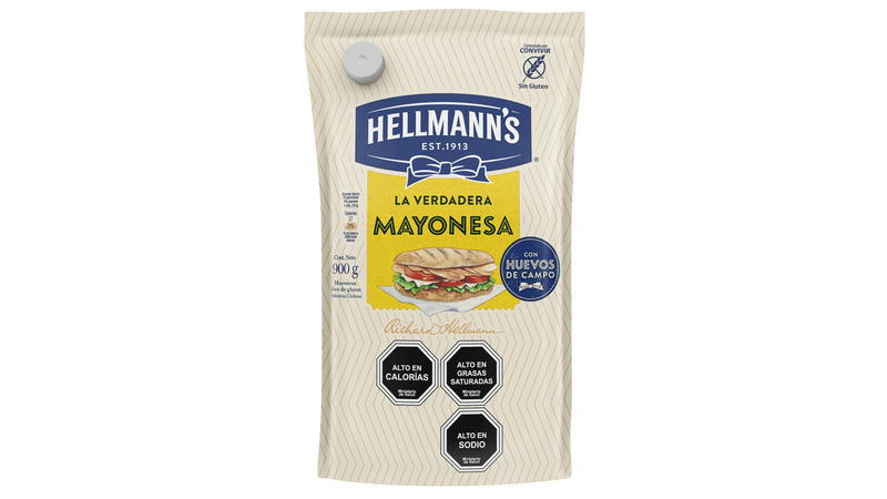 Mayonesa Hellmanns 800 Ml