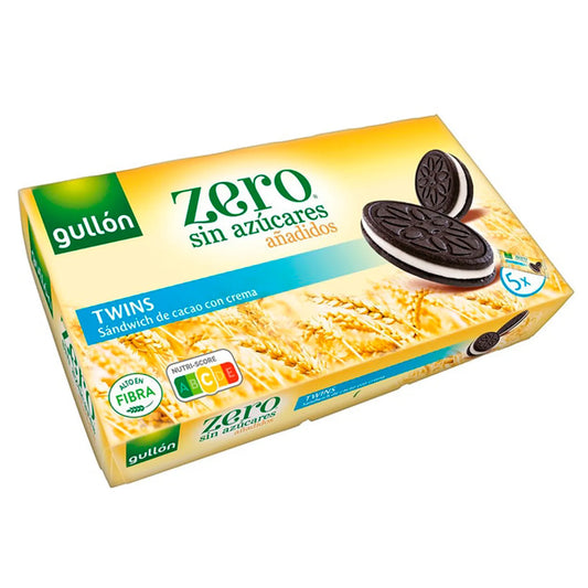 Galletas Gullón Twins Sándwich Cacao Con Crema 210 g