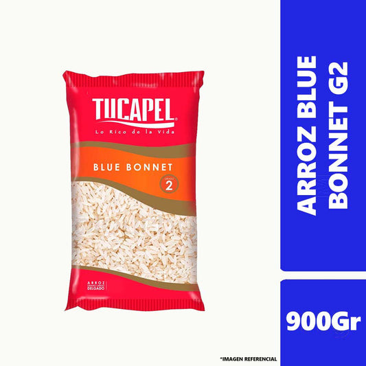 Arroz Tucapel Blue Bonnet Grado 2° 900g