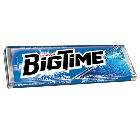 CHICLE BIGTIME AQUA 11 G