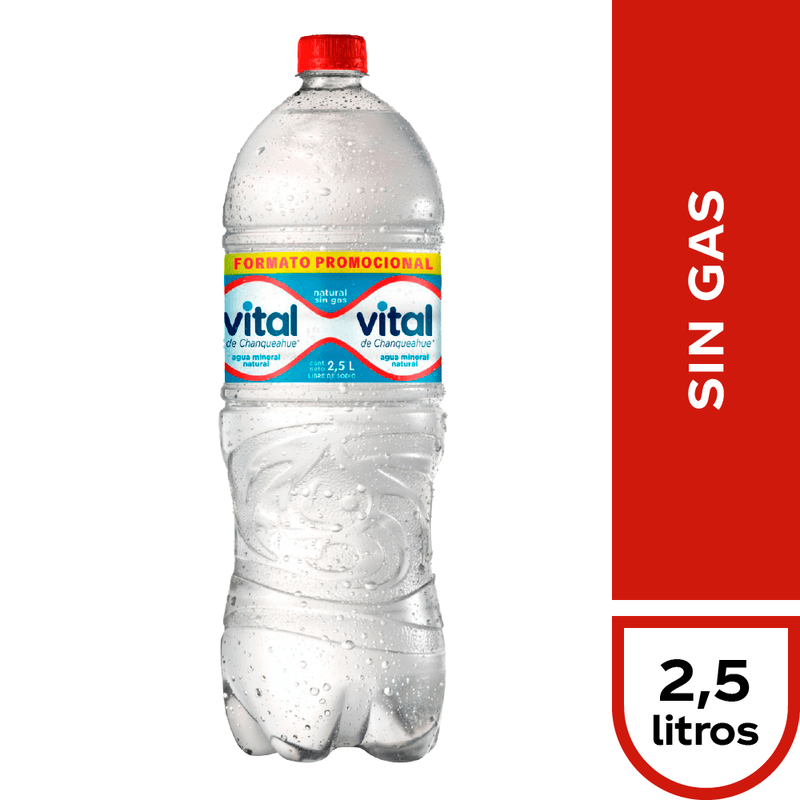 Agua Vital Sin Gas 2,5Lt