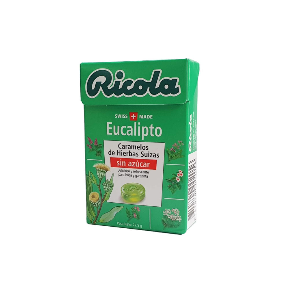 Mentas Eucalipto Ricola 27g