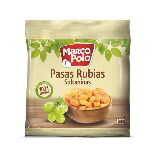 Pasas Rubias Marco Polo 100g