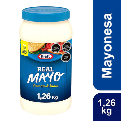 Mayonesa Kraft Real Mayo 1,26Kg