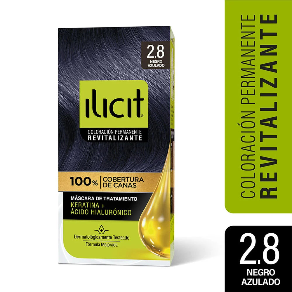 Tintura De Pelo Ilicit Negro Azulado 2.8 47g