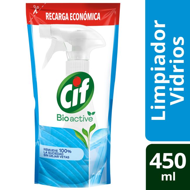 Cif Recarga Limpia Vidrios 450ml