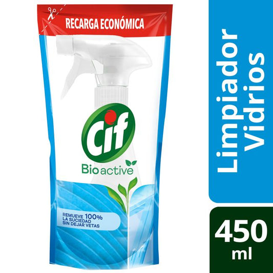 Cif Recarga Limpia Vidrios 450ml