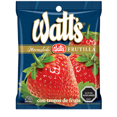 Mermelada Frutilla Watts 250g