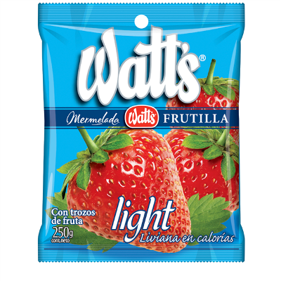 Mermelada de Frutilla Light Watts 250g