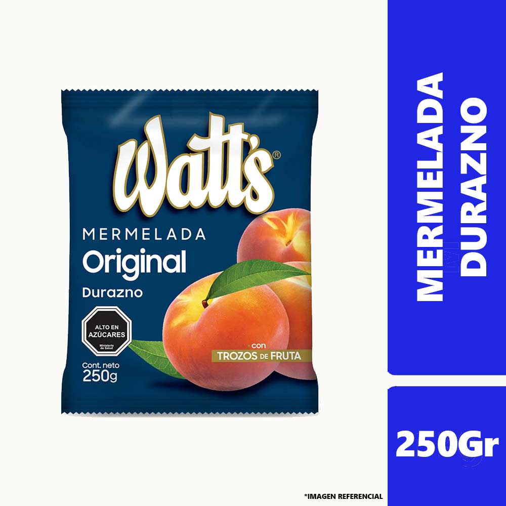 Mermelada de Durazno Watts 250g