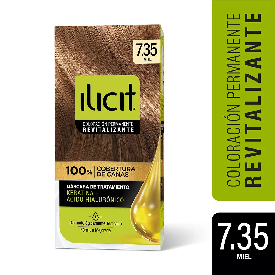 Tintura De Pelo Ilicit Miel 7.35 47g