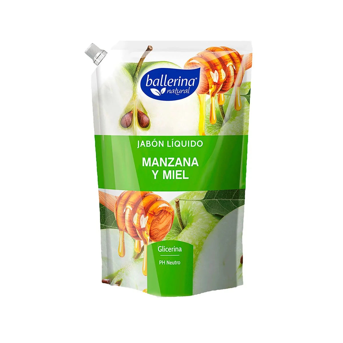 Jabón Ballerina Manzana Miel 1Lt