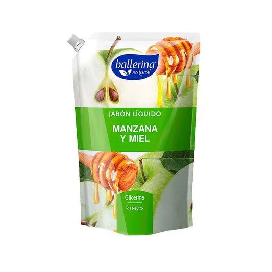 Jabón Ballerina Manzana Miel 1Lt