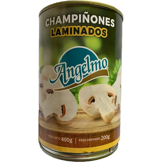 Champiñones Laminado Angelmo 400 G