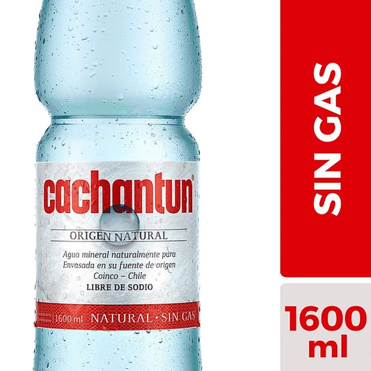 Agua Cachantun Sin Gas 1600Ml