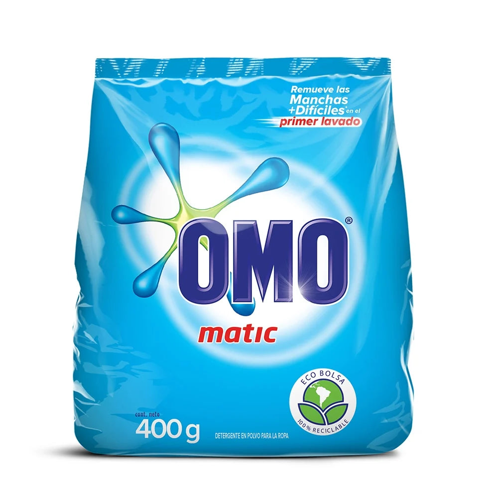 Detergente Omo Matic 400g