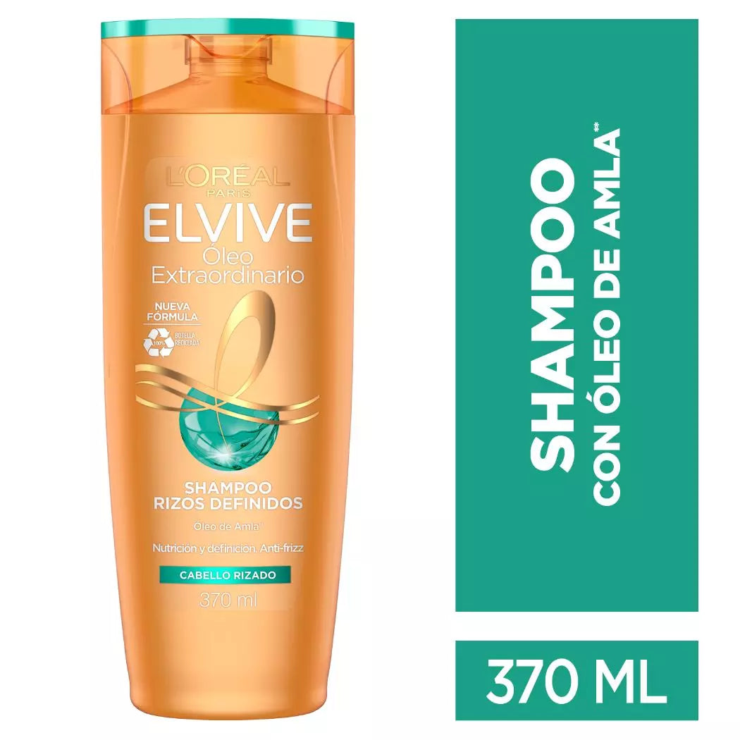 Shampoo Elvive Oleo Extra. Rizos 370 ml