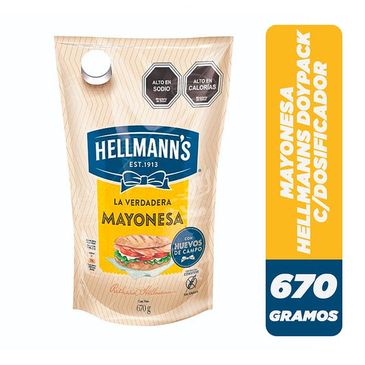 Mayonesa Hellmanns 670g