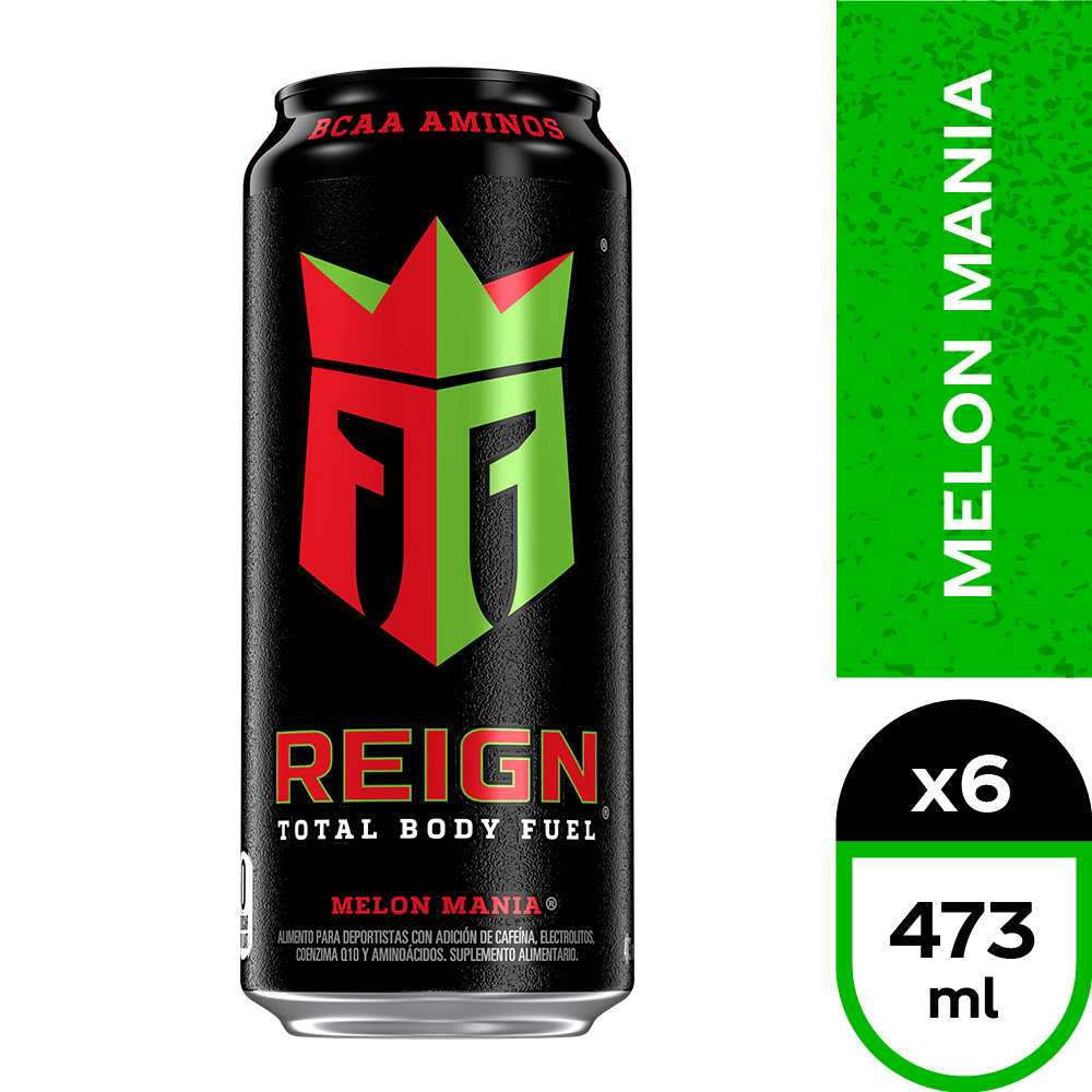 Bebida Energetica Reign Melon Mania 473ml