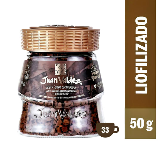 Café Juan Valdez Liofilizado 50g