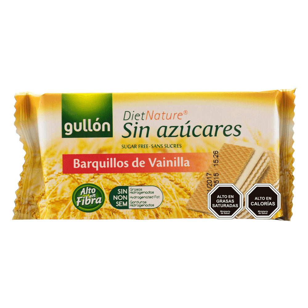 Galletas Barquillo de Vainilla Gullón 60g